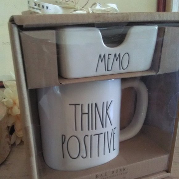 BNIB RAE DUNN Mug and Memo Holder Set - Picture 7 of 7